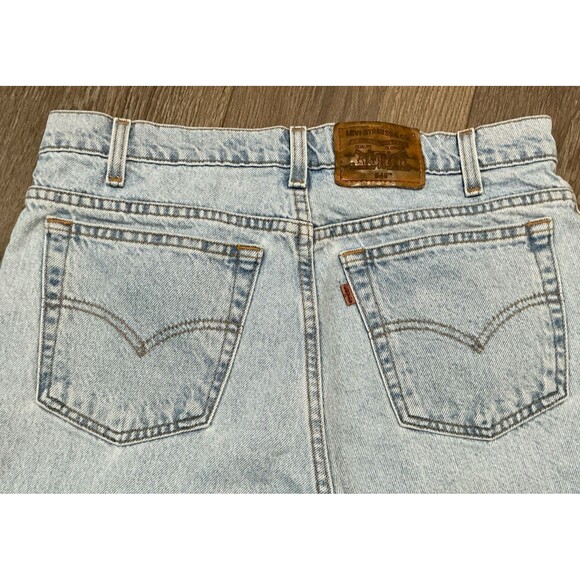 Levis Signature 540 Jeans Mens 34x29 Brown Tab Stonewash Relaxed Fit VINTAGE 90s - Picture 2 of 6